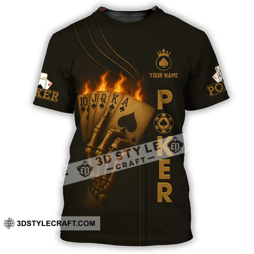Unisex Shirt - Custom Poker Shirt T-Shirt / S T-shirt