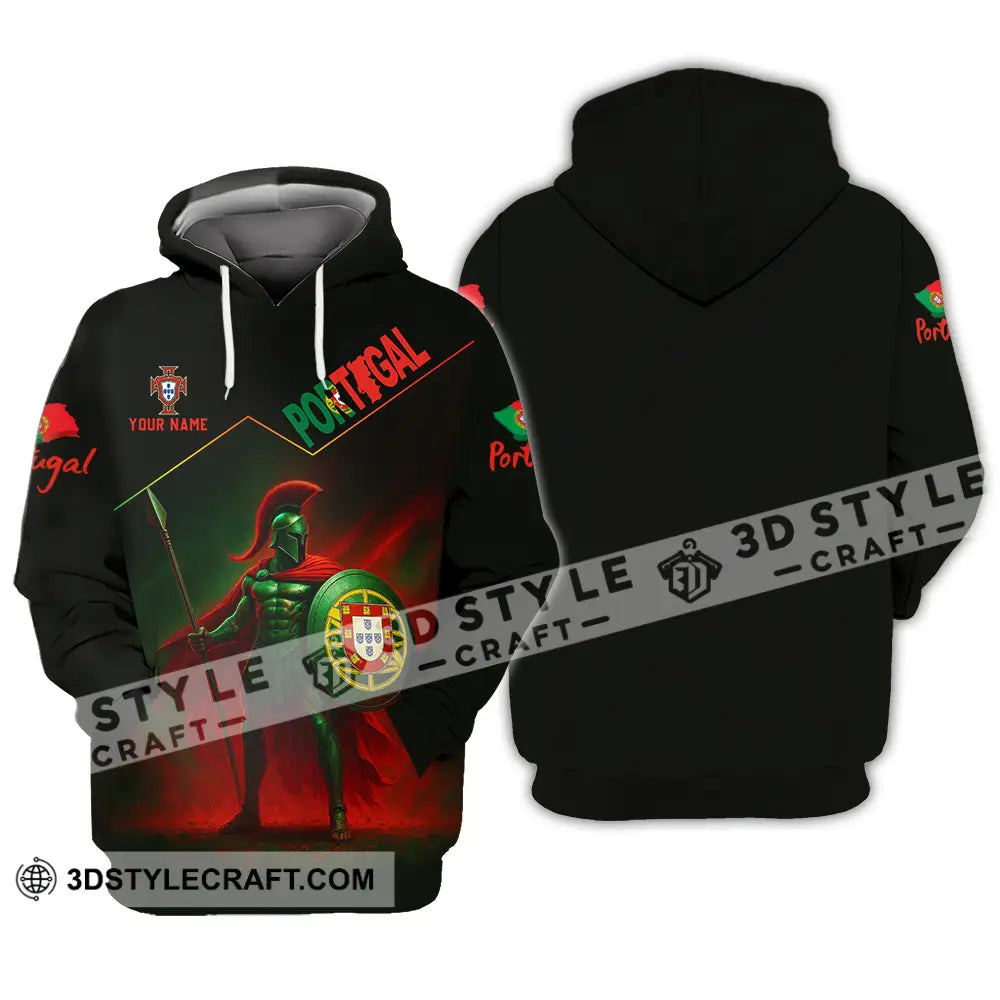 Unisex Shirt - Custom Portugal Warrior Shirt Hoodie / S T-shirt