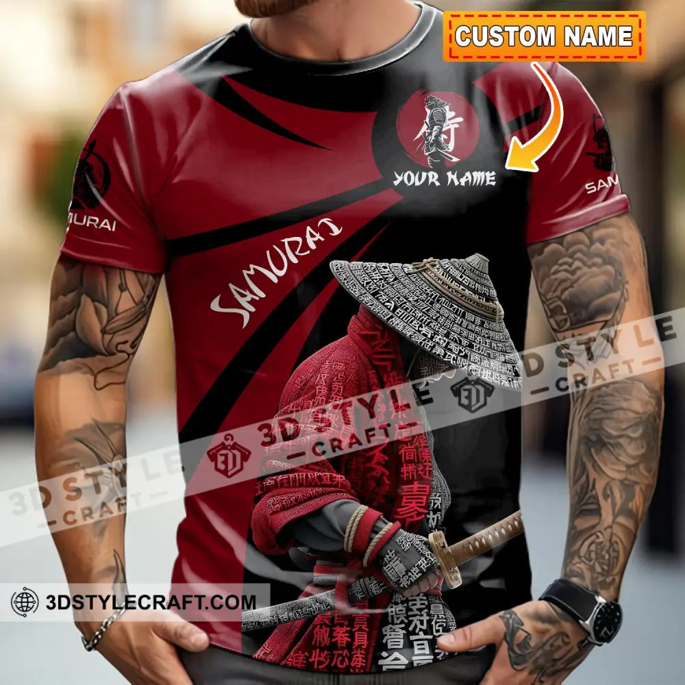 Unisex Shirt - Custom Samurai Design Shirt T-shirt
