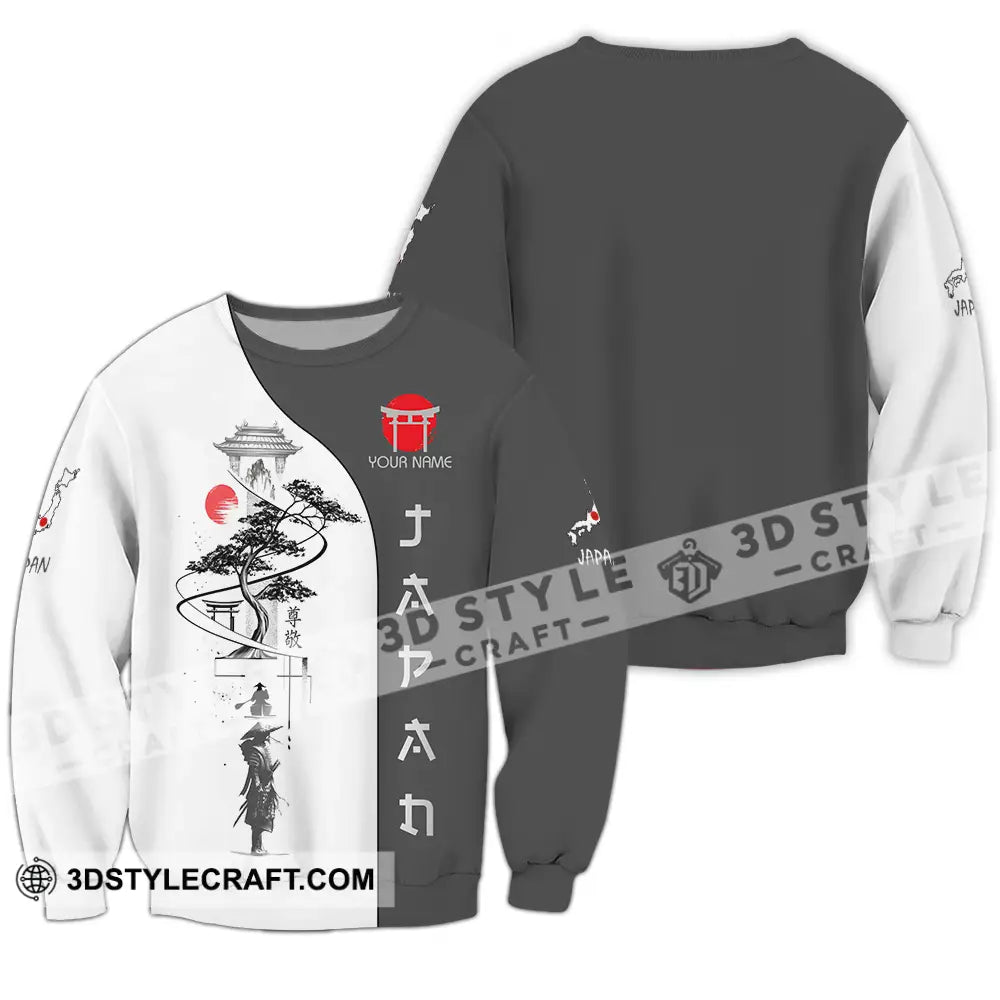 Unisex Shirt - Custom Samurai Japan Shirt Long Sleeve / S T-shirt