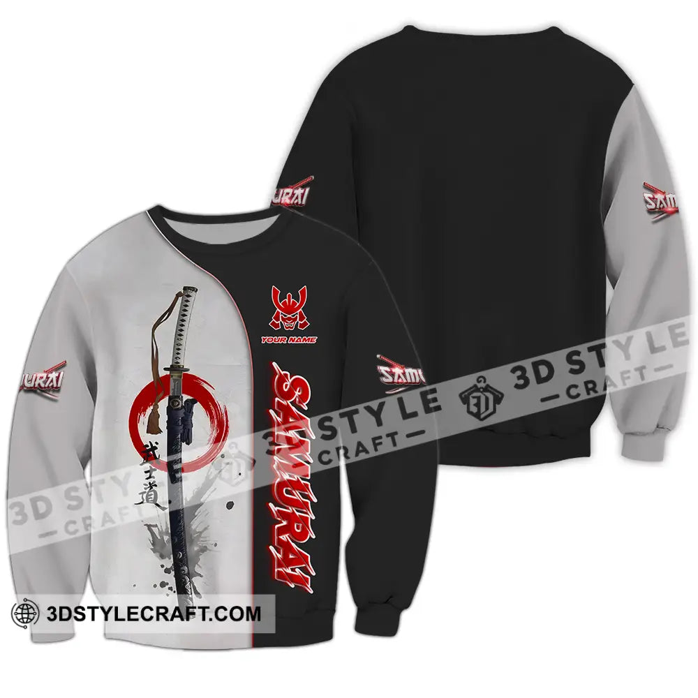 Unisex Shirt - Custom Samurai Shirt Long Sleeve / S T-shirt