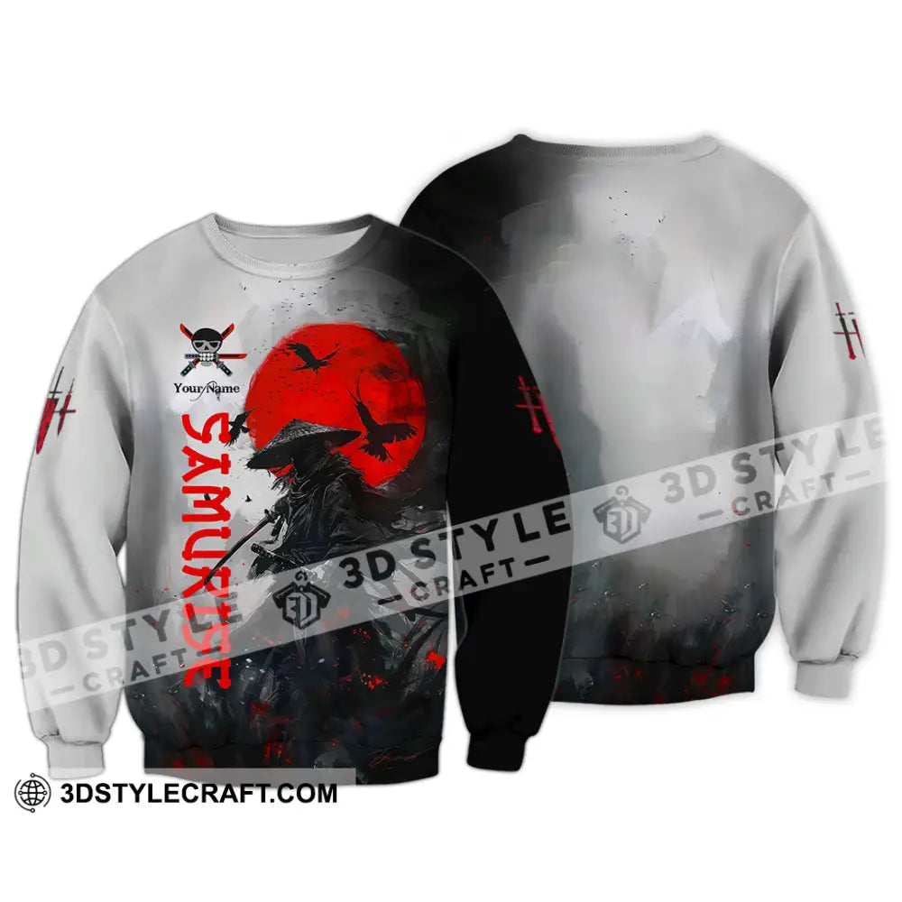 Unisex Shirt - Custom Samurai Shirt Long Sleeve / S T-shirt