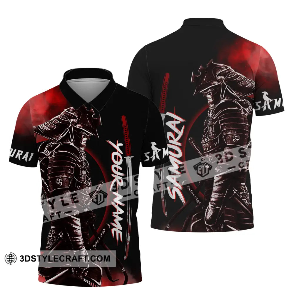 Unisex Shirt - Custom Samurai Name Polo / S T-Shirt