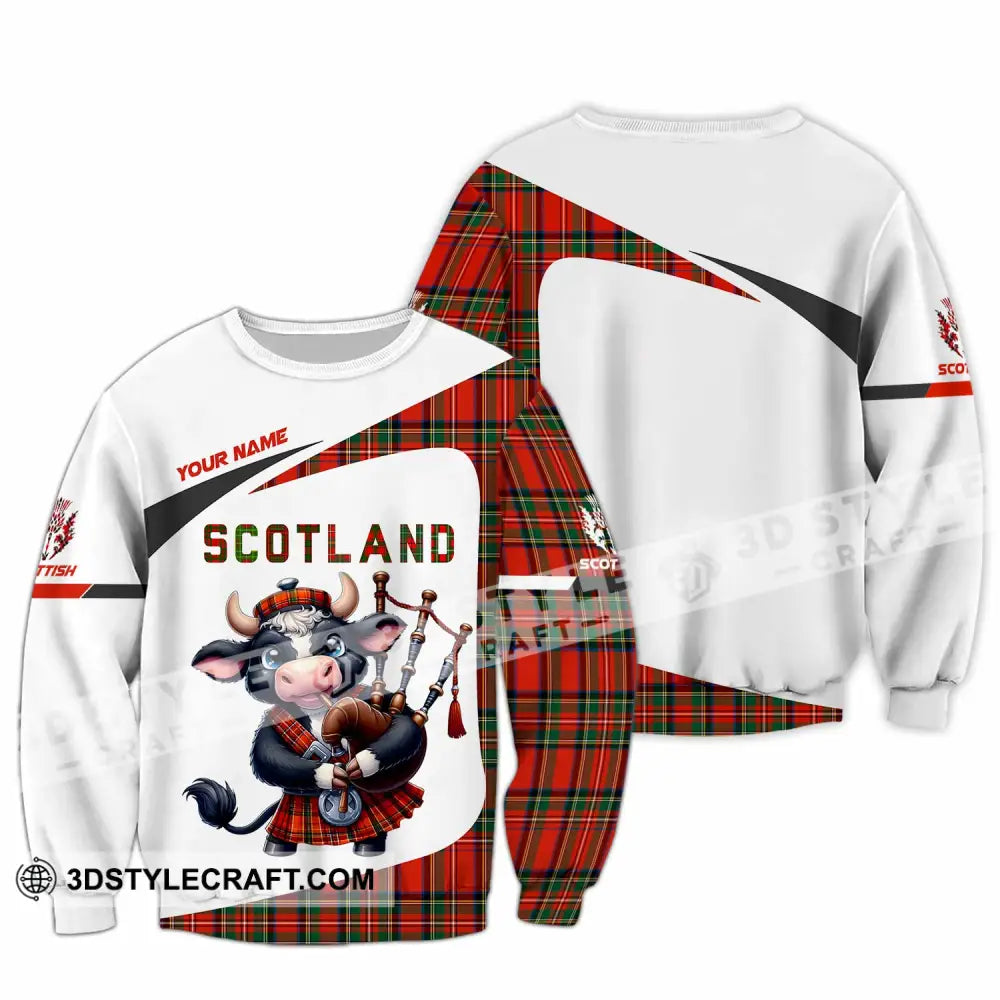 Unisex Shirt - Custom Scotland Shirt Long Sleeve / S T-shirt