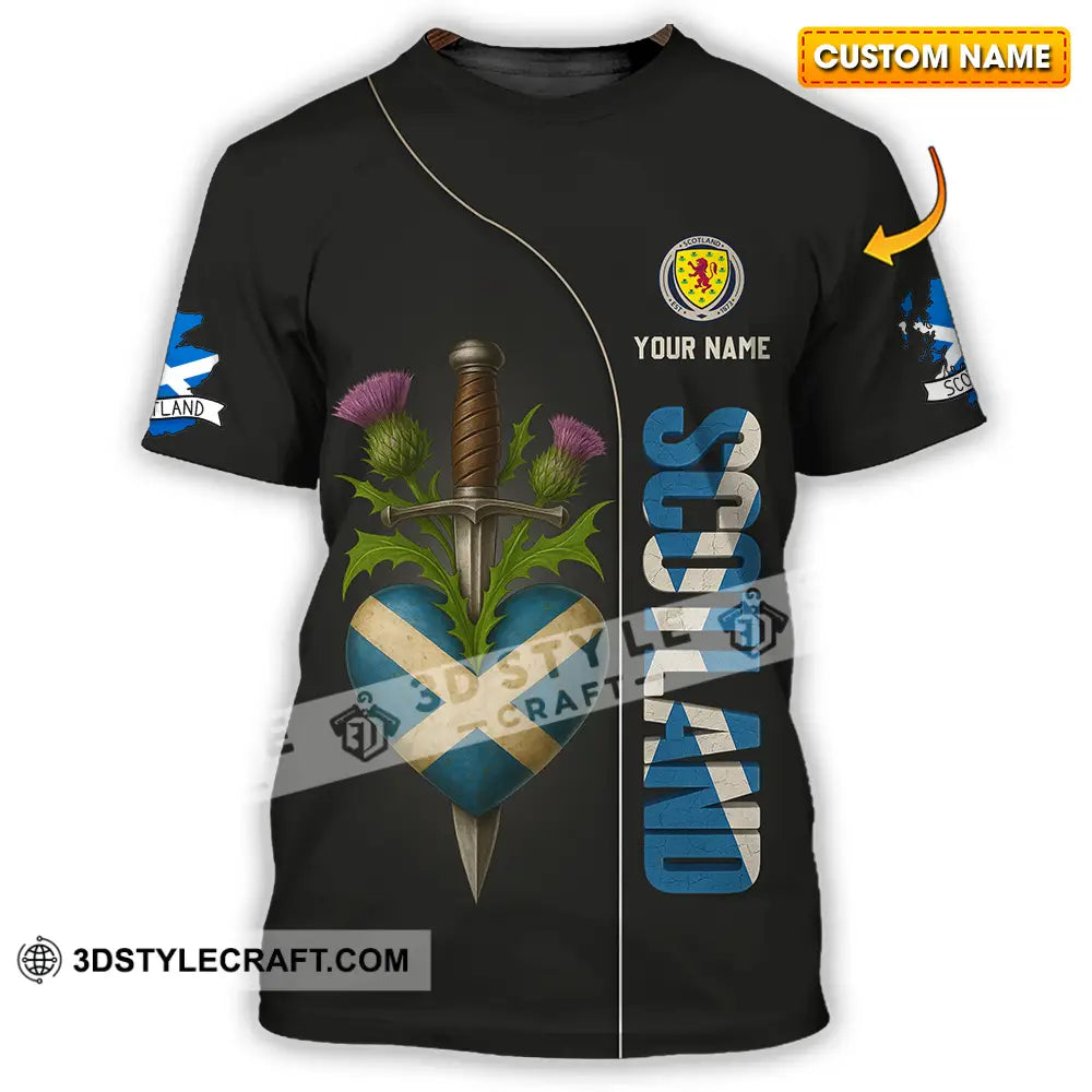Unisex Shirt - Custom Scotland Shirt T-shirt