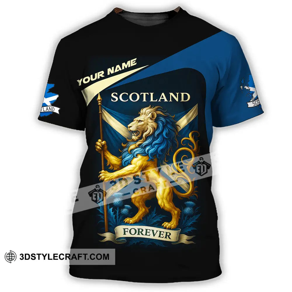 Unisex Shirt - Custom Scotland Shirt T-Shirt / S T-shirt