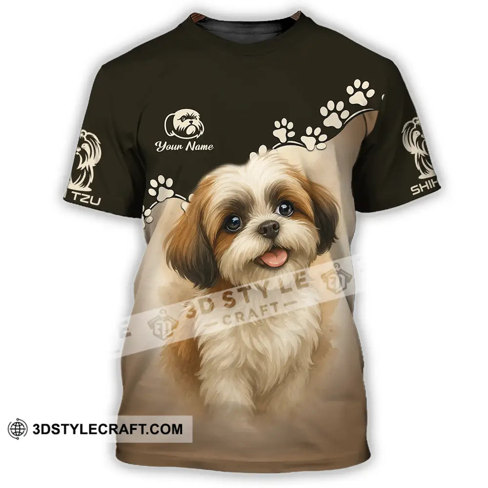 Unisex Shirt - Custom Shih Tzu Shirt T-Shirt / S T-shirt
