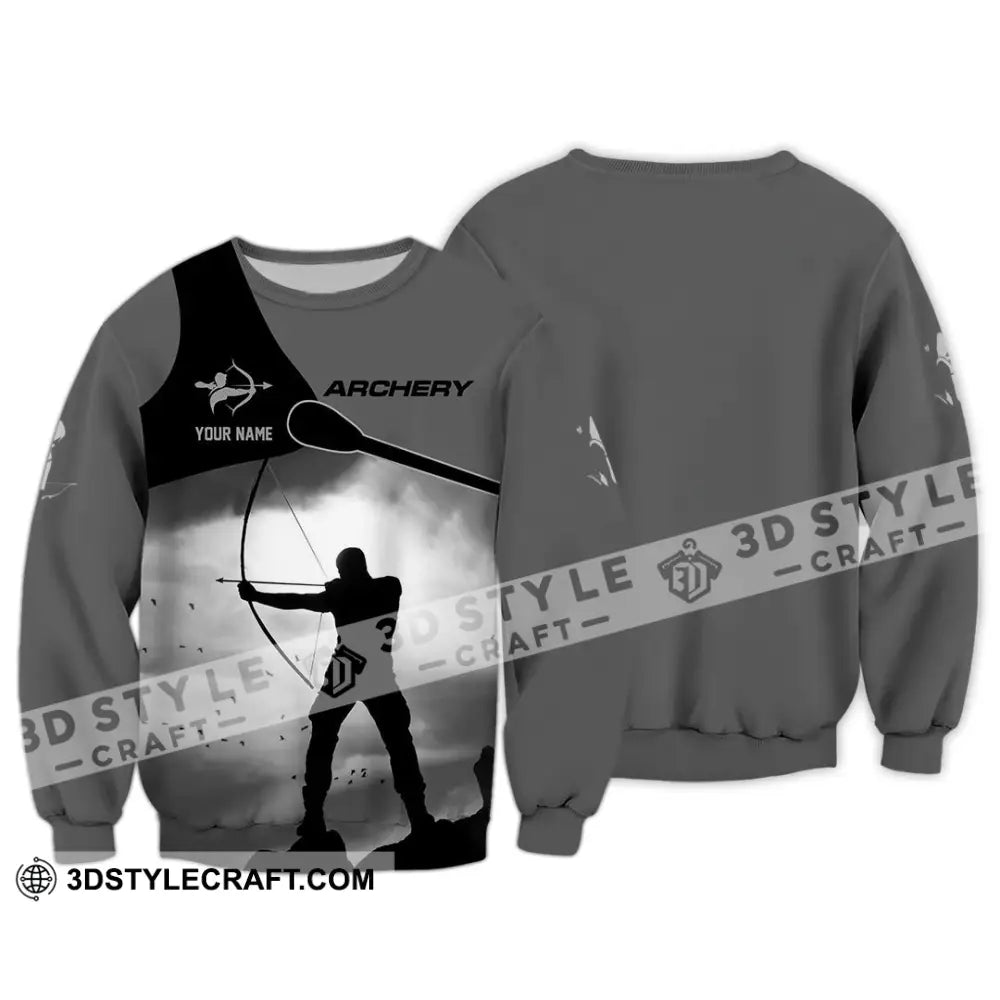 Unisex Shirt - Custom Shooting Archery Player Shirt Long Sleeve / S T-shirt
