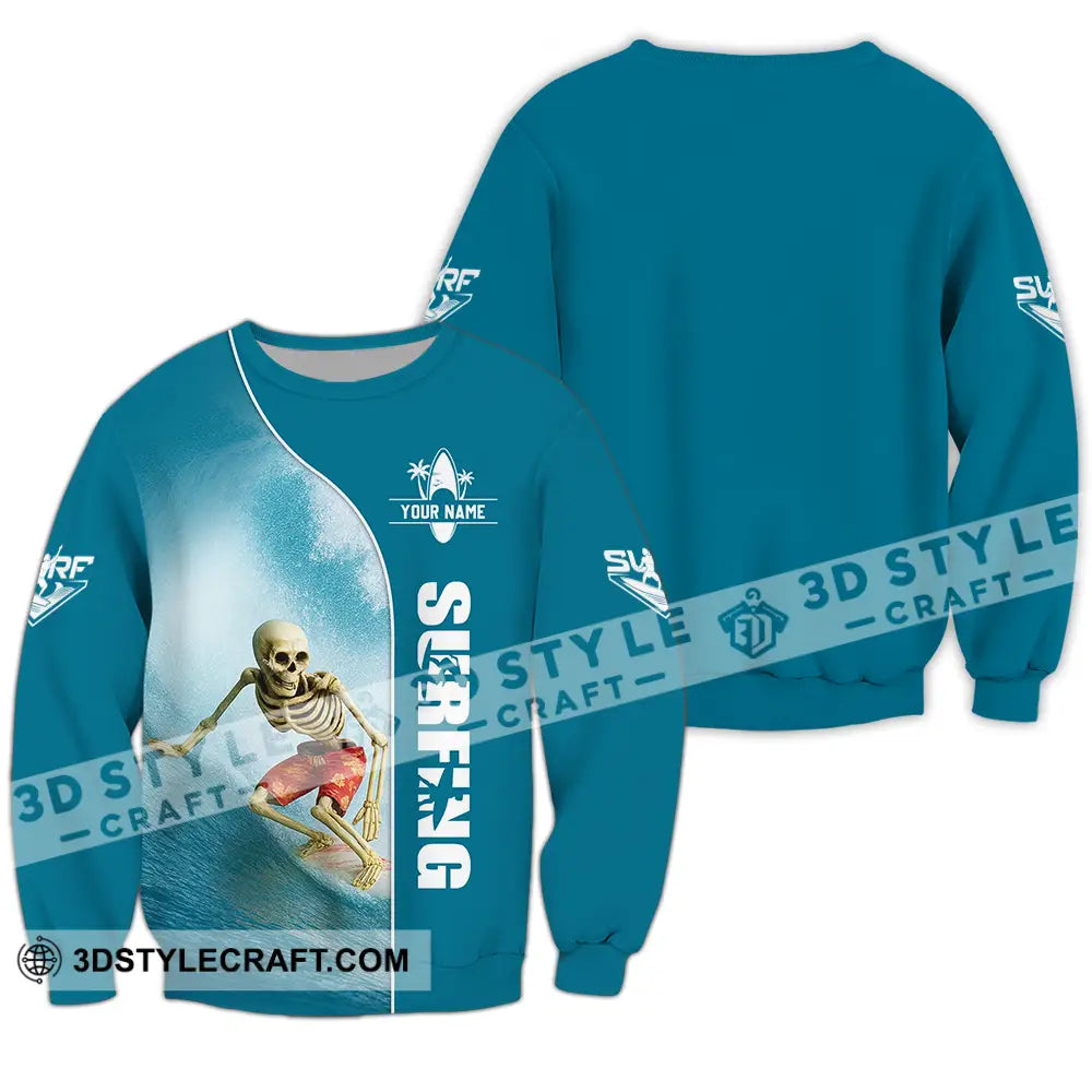 Unisex Shirt Custom Surfing Shirt Long Sleeve / S T shirt