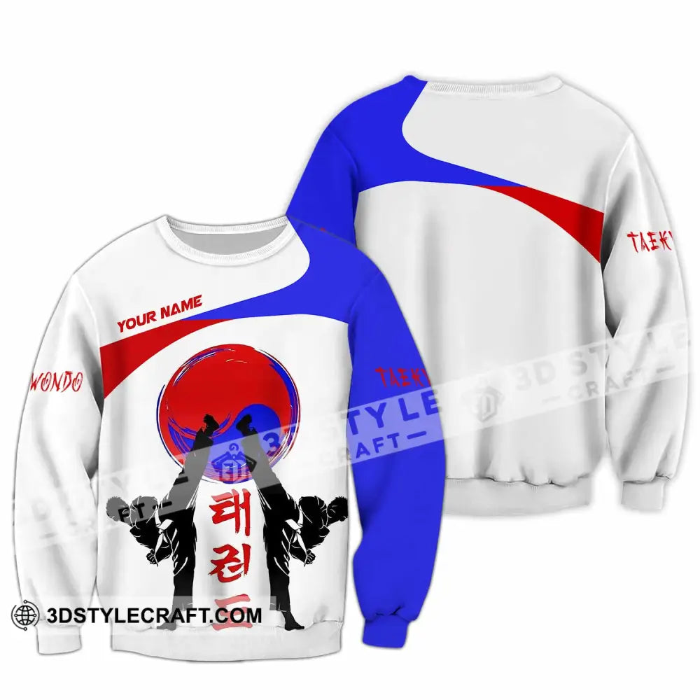 Unisex Shirt - Custom Taekwondo Lover Sport Shirt Long Sleeve / S T-shirt