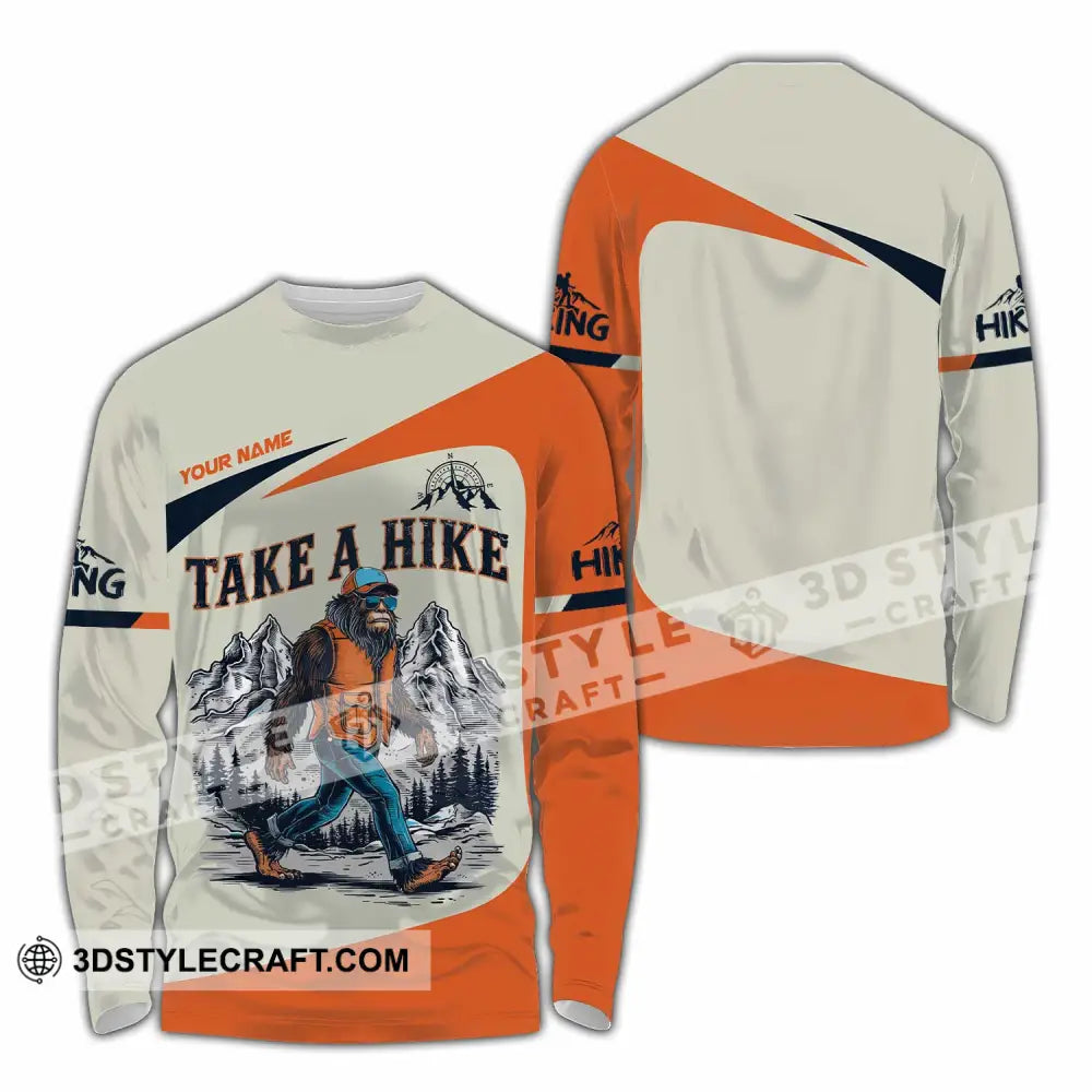 Unisex Shirt - Custom Take A Hike Shirt Long Sleeve Shirt / S T-shirt
