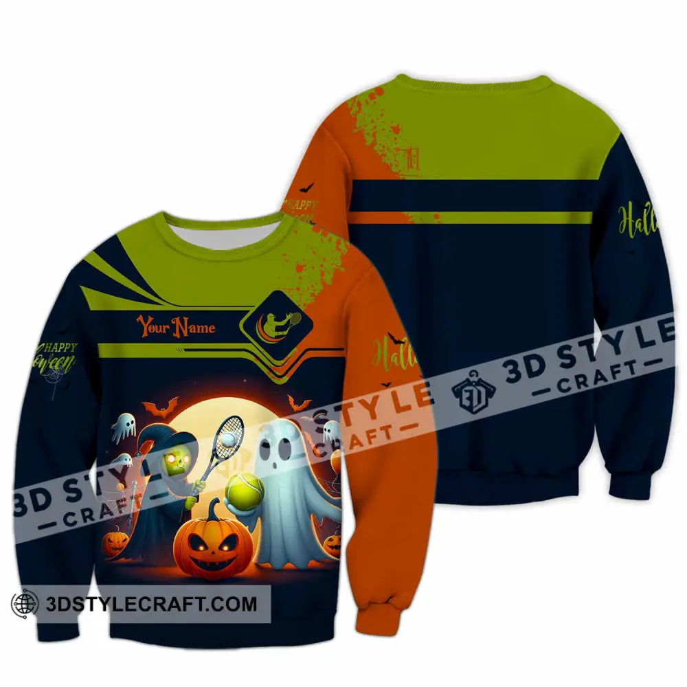 Unisex Shirt Custom Tennis Halloween Shirt Long Sleeve / S T shirt