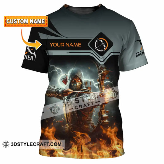 Unisex Shirt - Custom Text Shirt Archery Shirt T-shirt