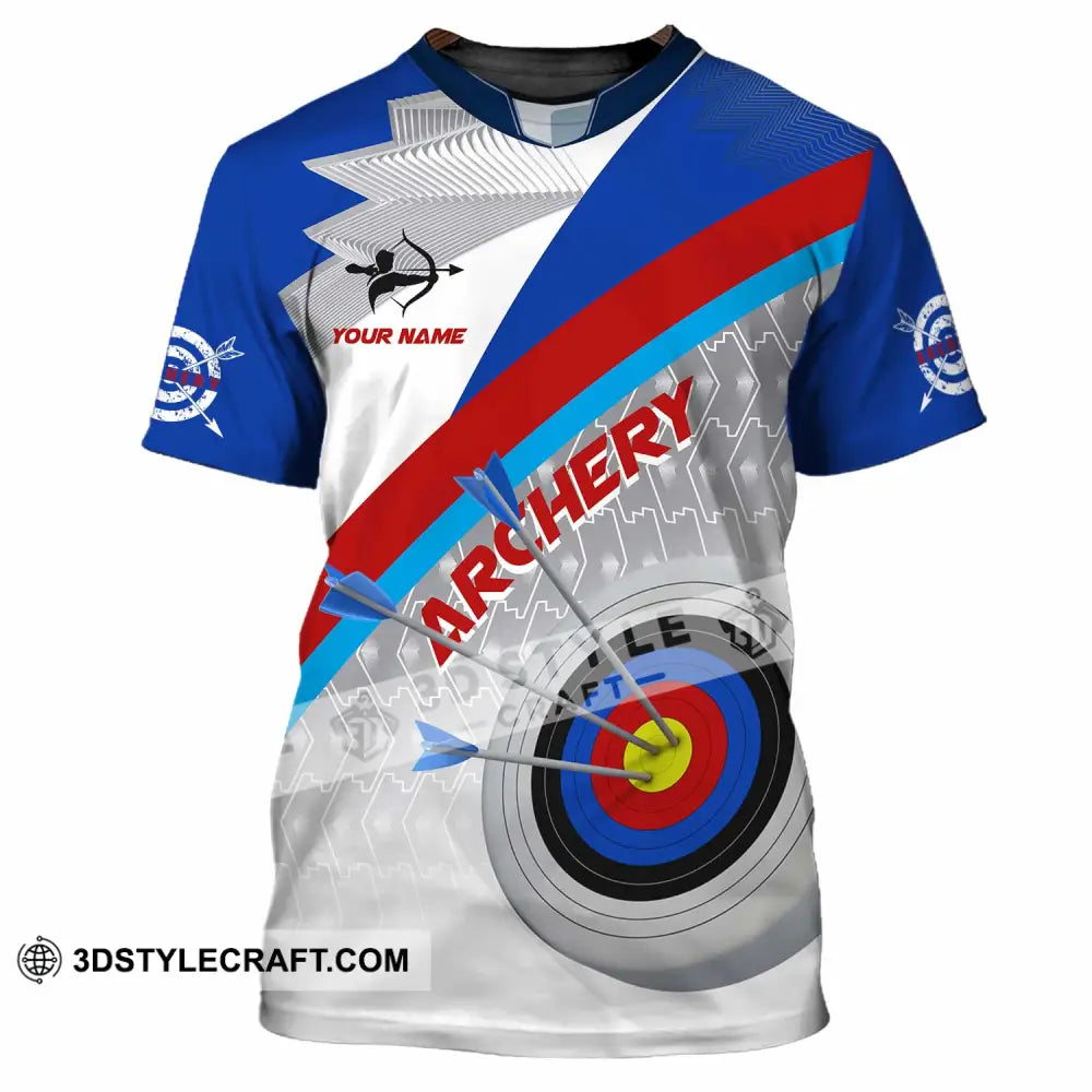 Unisex Shirt - Custom Text Shirt Archery Shirt T-Shirt / S T-shirt