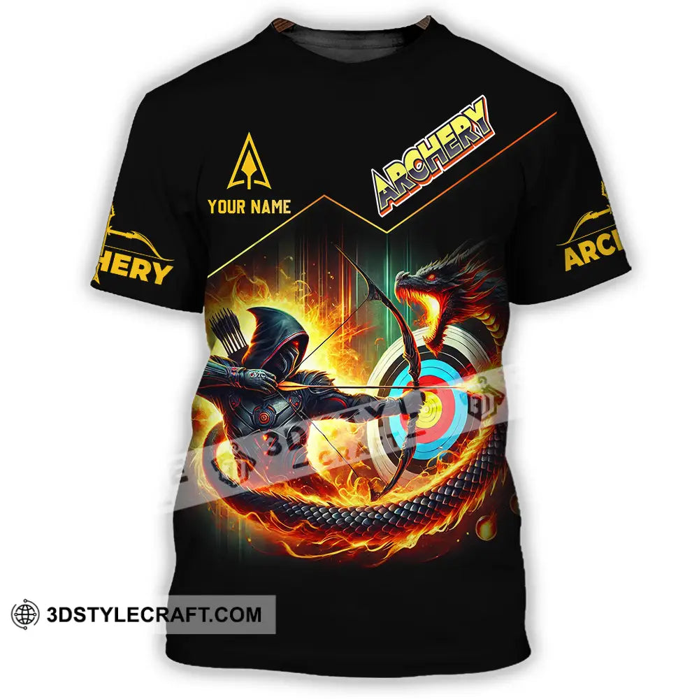 Unisex Shirt - Custom Text Archery T-Shirt / S T-Shirt