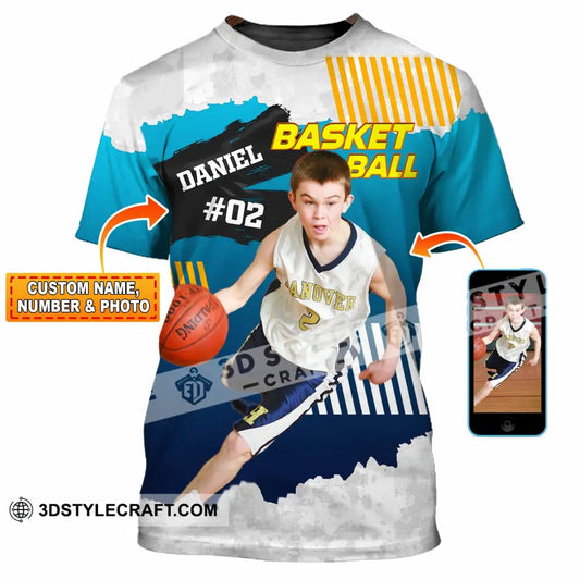 Unisex Shirt - Custom Text Shirt Basketball Shirt T-shirt