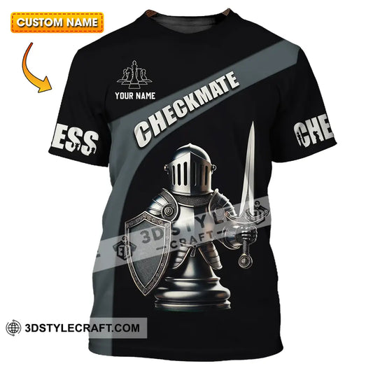 Unisex Shirt - Custom Text Checkmate T-Shirt