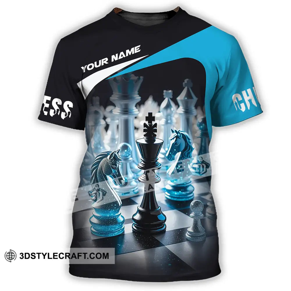 Unisex Shirt - Custom Text Chess T-Shirt / S T-Shirt