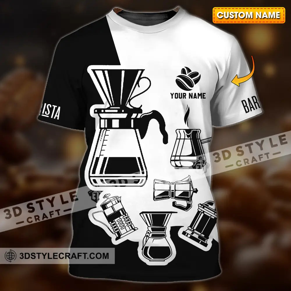 Unisex Shirt - Custom Text Shirt Coffee Shirt T-shirt