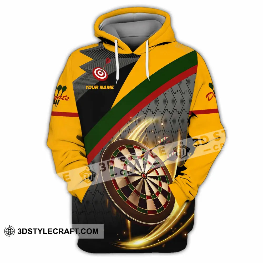 Unisex Shirt - Custom Text Shirt Dart Hoodie / S T-shirt