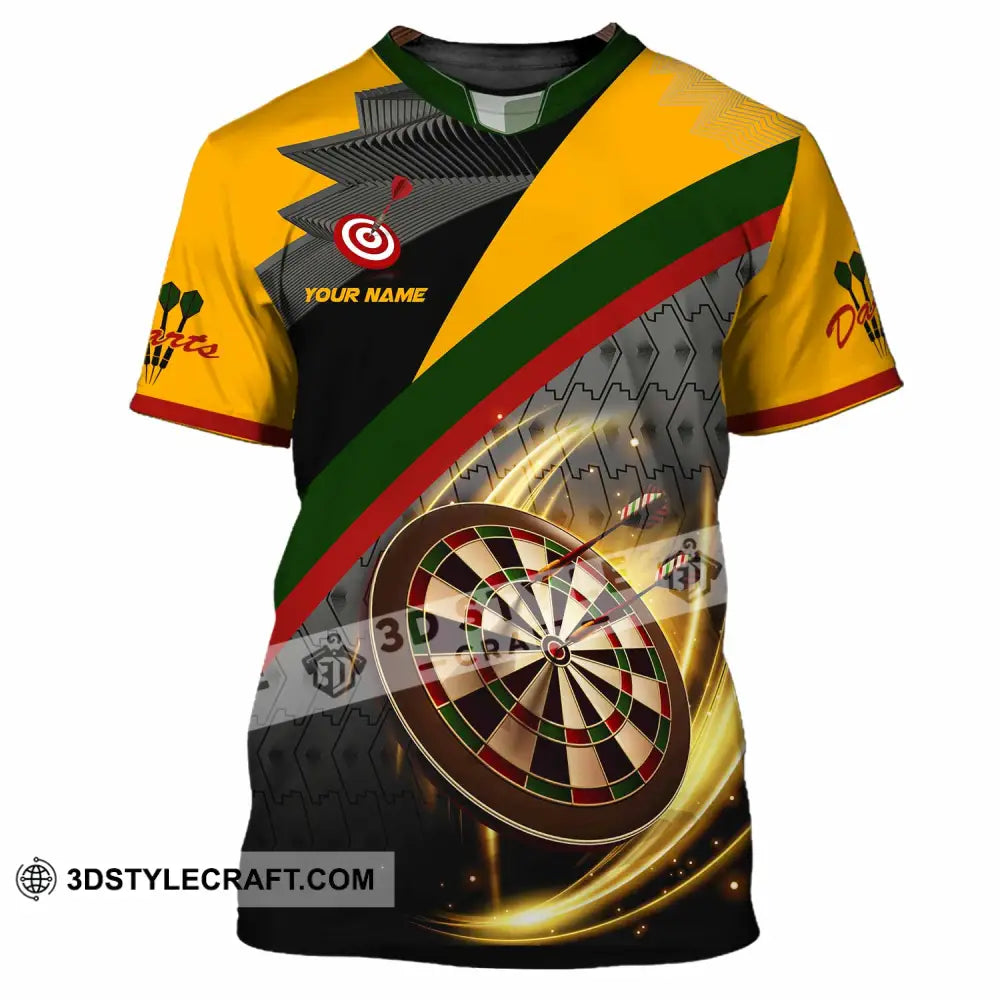 Unisex Shirt - Custom Text Shirt Dart T-Shirt / S T-shirt