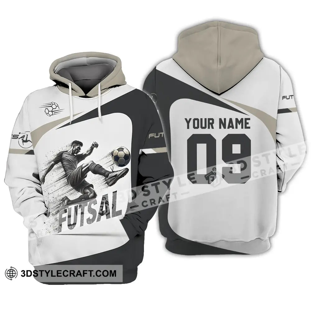 Unisex Shirt - Custom Text Futsal Hoodie / S T-Shirt