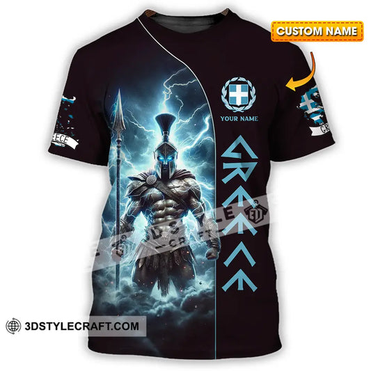 Unisex Shirt - Custom Text Greece T-Shirt