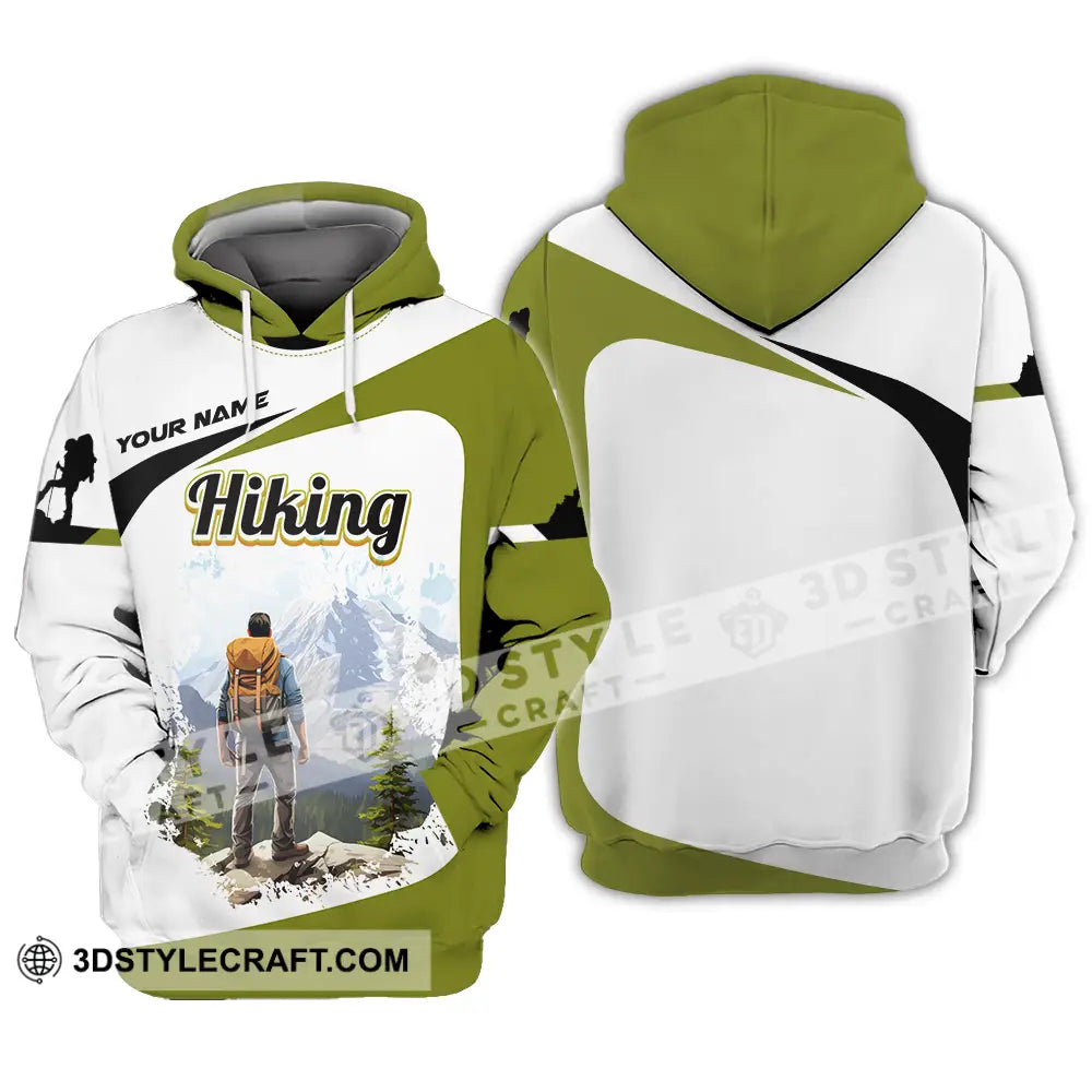 Unisex Shirt - Custom Text Hiking Hoodie / S T-Shirt