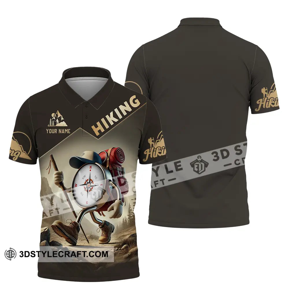 Unisex Shirt - Custom Text Shirt Hiking Shirt Polo Shirt / S T-shirt