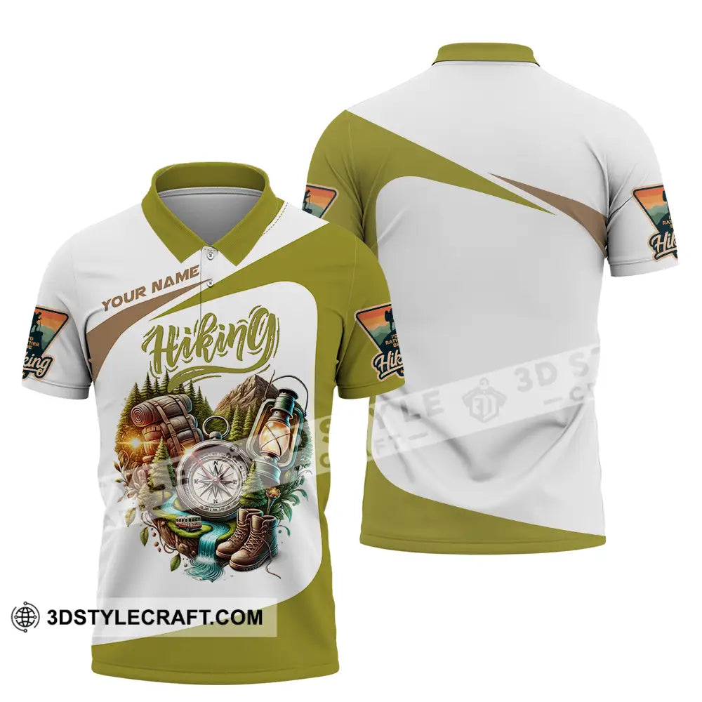 Unisex Shirt - Custom Text Shirt Hiking Shirt Polo Shirt / S T-shirt