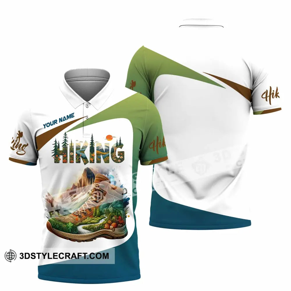 Unisex Shirt - Custom Text Shirt Hiking Shirt Polo Shirt / S T-shirt