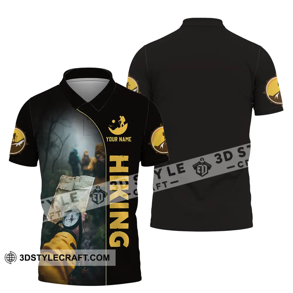 Unisex Shirt - Custom Text Shirt Hiking Shirt Polo Shirt / S T-shirt