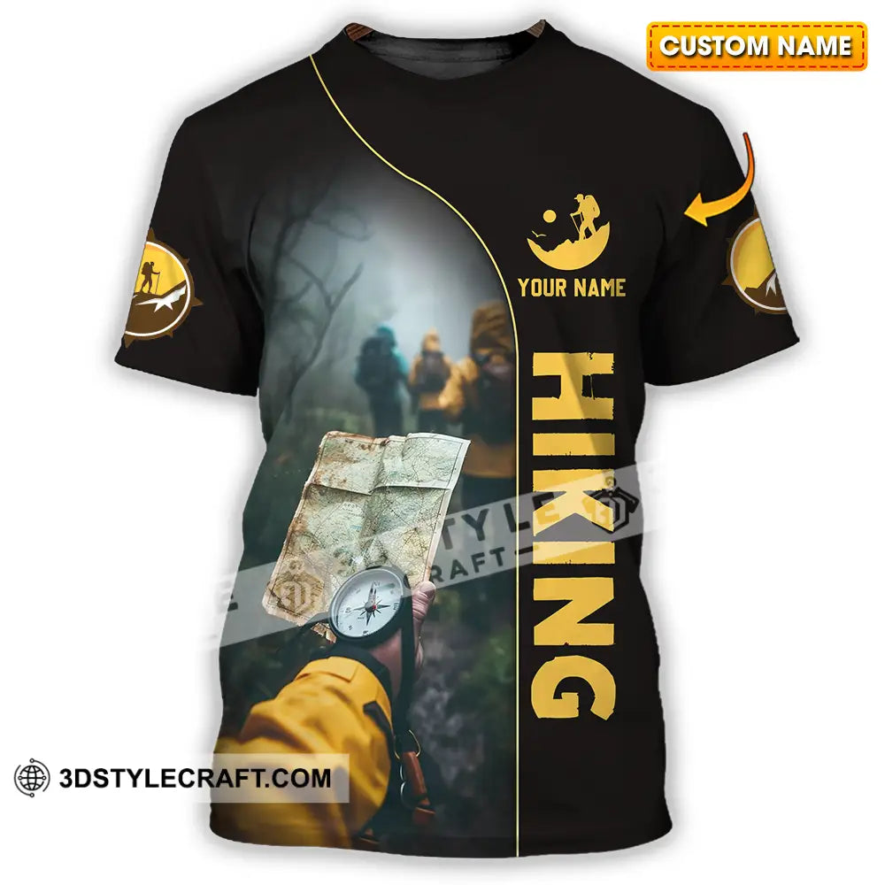 Unisex Shirt - Custom Text Shirt Hiking Shirt T-shirt
