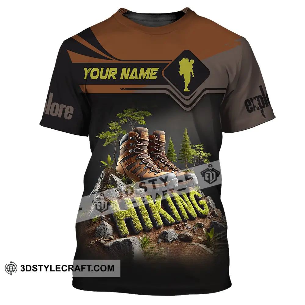 Unisex Shirt - Custom Text Hiking T-Shirt / S T-Shirt