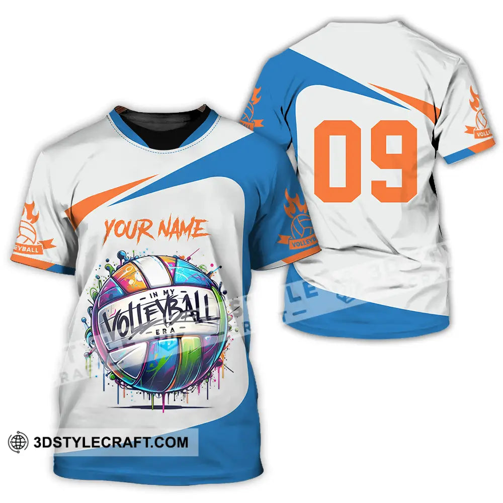 Unisex Shirt - Custom Text In My Volleyball T-Shirt / S T-Shirt