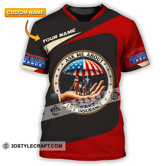 Unisex Shirt - Custom Text Insurance America T-Shirt