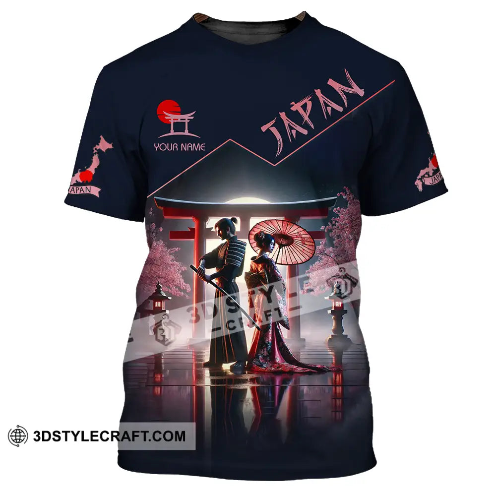 Unisex Shirt - Custom Text Japan T-Shirt / S T-Shirt