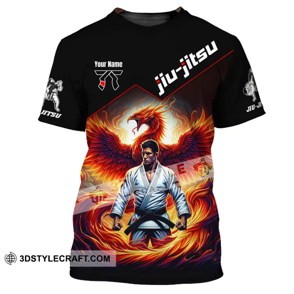Unisex Shirt - Custom Text Shirt Jiu Jitsu Shirt T-Shirt / S T-shirt