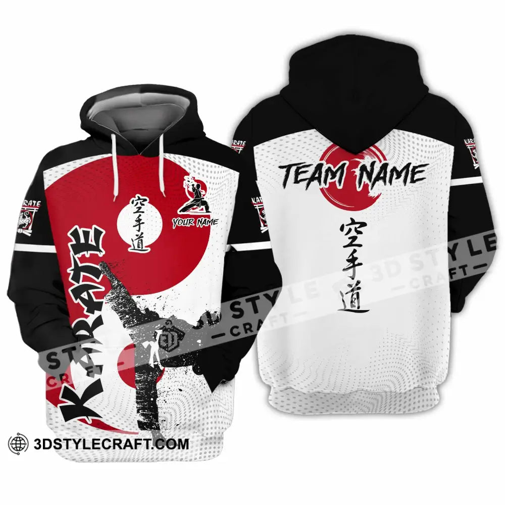 Unisex Shirt - Custom Text Shirt Karate Shirt Hoodie / S T-shirt