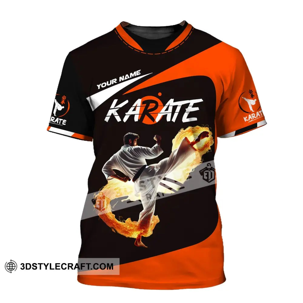 Unisex Shirt - Custom Text Karate T-Shirt / S T-Shirt