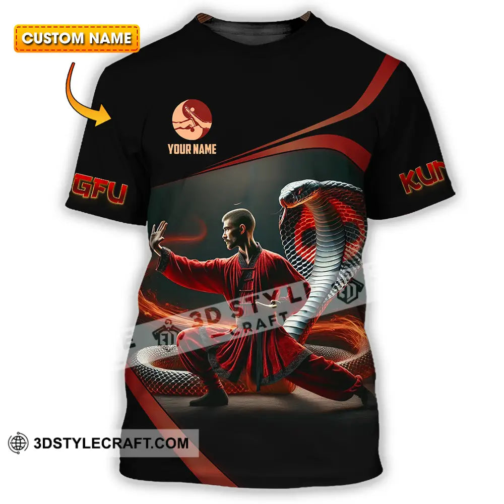 Unisex Shirt - Custom Text Kungfu T-Shirt