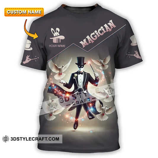 Unisex Shirt - Custom Text Magician T-Shirt