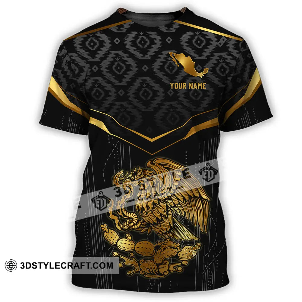 Unisex Shirt - Custom Text Shirt Mexico Fire Graphic Classic Shirt T-Shirt / S T-shirt