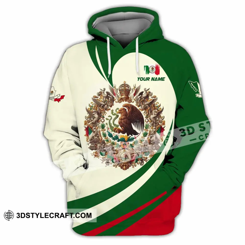 Unisex Shirt - Custom Text Shirt Mexico Shirt Hoodie / S T-shirt