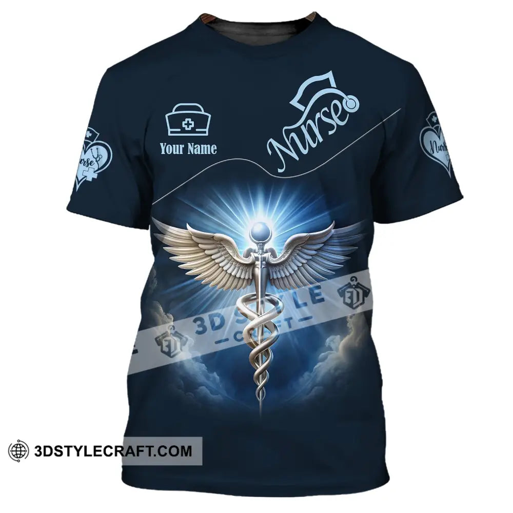 Unisex Shirt - Custom Text Nurse T-Shirt / S T-Shirt