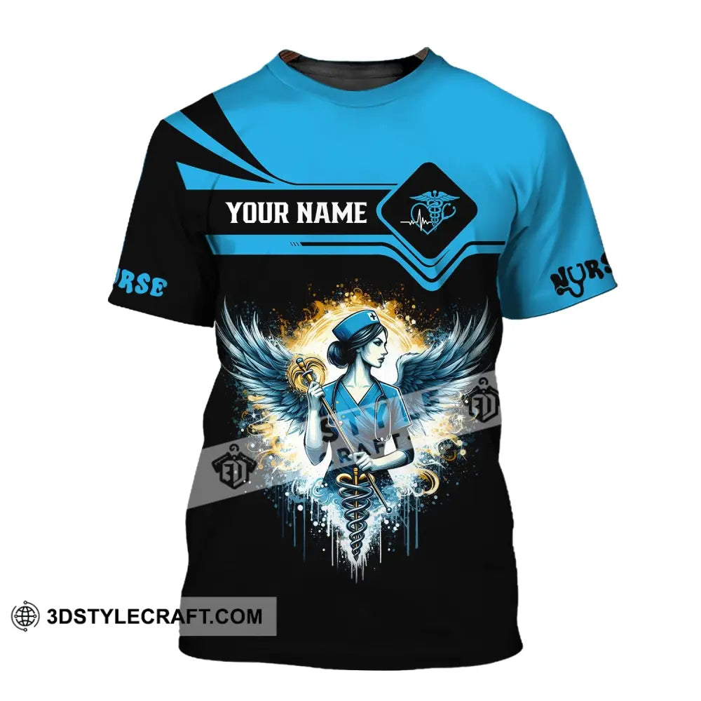 Unisex Shirt - Custom Text Nurse T-Shirt / S T-Shirt