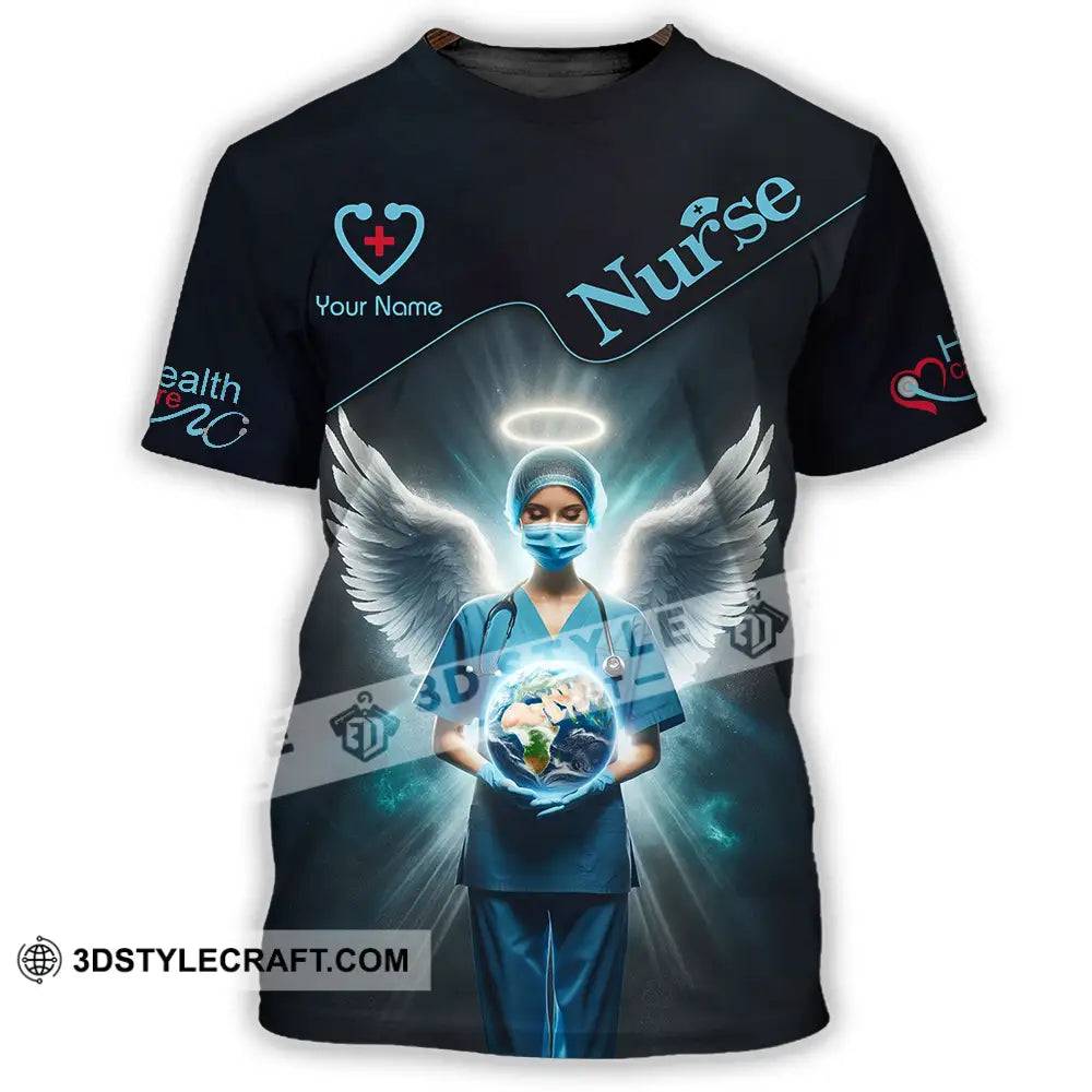 Unisex Shirt - Custom Text Nursing Shirt Nurse Life T-Shirt / S T-shirt