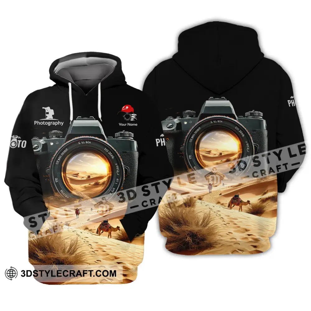 Unisex Shirt - Custom Text Shirt Photographer Shirt Hoodie / S T-shirt