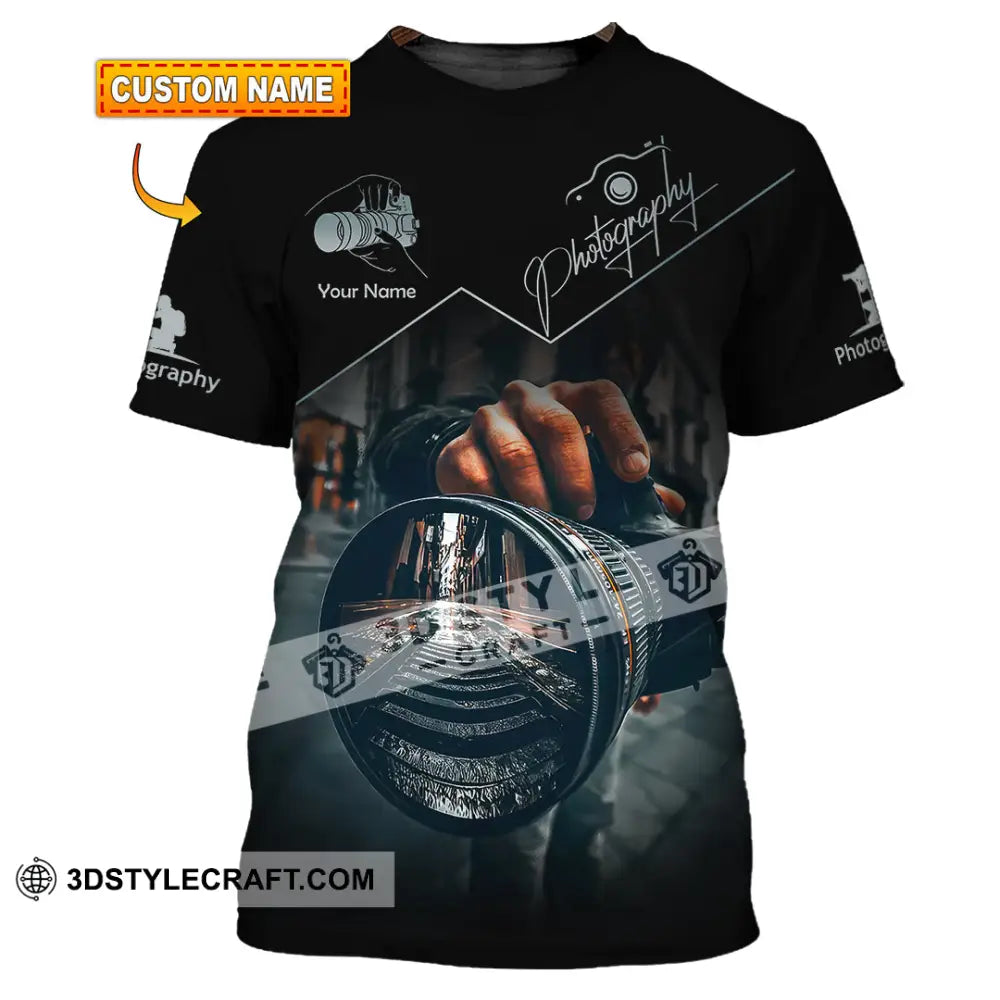 Unisex Shirt - Custom Text Shirt Photographer Shirt T-shirt