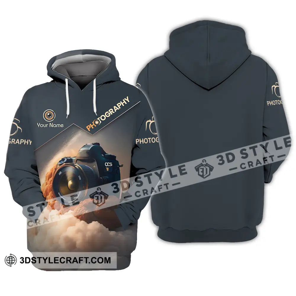 Unisex Shirt - Custom Text Photography Hoodie / S T-Shirt